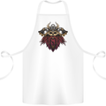 A Steampunk Viking Cotton Apron 100% Organic White