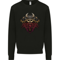 A Steampunk Viking Kids Sweatshirt Jumper Black
