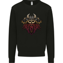 A Steampunk Viking Kids Sweatshirt Jumper Black
