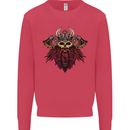 A Steampunk Viking Kids Sweatshirt Jumper Heliconia