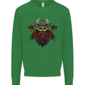A Steampunk Viking Kids Sweatshirt Jumper Irish Green