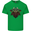 A Steampunk Viking Kids T-Shirt Childrens Irish Green