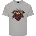 A Steampunk Viking Mens Cotton T-Shirt Tee Top Sports Grey