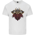 A Steampunk Viking Mens Cotton T-Shirt Tee Top White