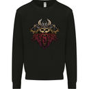 A Steampunk Viking Mens Sweatshirt Jumper Black