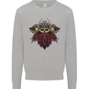 A Steampunk Viking Mens Sweatshirt Jumper Sports Grey