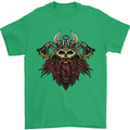 A Steampunk Viking Mens T-Shirt 100% Cotton Irish Green