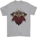 A Steampunk Viking Mens T-Shirt 100% Cotton Sports Grey