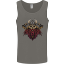 A Steampunk Viking Mens Vest Tank Top Charcoal