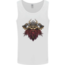 A Steampunk Viking Mens Vest Tank Top White