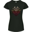 A Steampunk Viking Womens Petite Cut T-Shirt Black