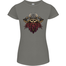 A Steampunk Viking Womens Petite Cut T-Shirt Charcoal