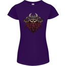A Steampunk Viking Womens Petite Cut T-Shirt Purple
