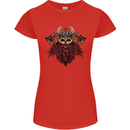 A Steampunk Viking Womens Petite Cut T-Shirt Red
