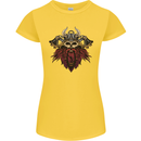 A Steampunk Viking Womens Petite Cut T-Shirt Yellow