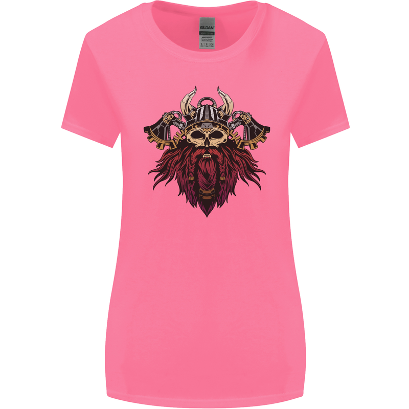 A Steampunk Viking Womens Wider Cut T-Shirt Azalea
