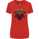 A Steampunk Viking Womens Wider Cut T-Shirt Red
