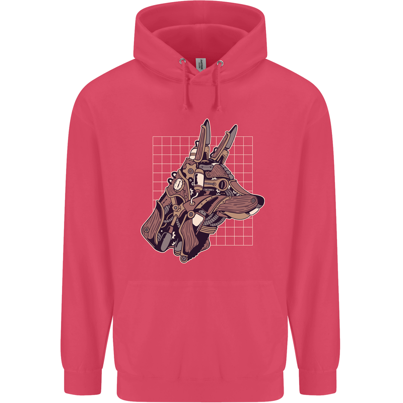 A Steampunk Wolf Childrens Kids Hoodie Heliconia