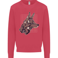 A Steampunk Wolf Kids Sweatshirt Jumper Heliconia