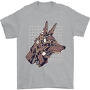 A Steampunk Wolf Mens T-Shirt 100% Cotton Sports Grey