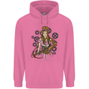 A Steampunk Woman With a Crossbow Childrens Kids Hoodie Azalea