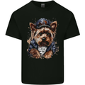 A Streetwise Yorkshire Terrier Yorkie Kids T-Shirt Childrens Black