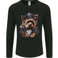 A Streetwise Yorkshire Terrier Yorkie Mens Long Sleeve T-Shirt Black