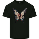 A Stunning Butterfly Mens Cotton T-Shirt Tee Top Black