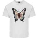 A Stunning Butterfly Mens Cotton T-Shirt Tee Top White