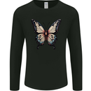 A Stunning Butterfly Mens Long Sleeve T-Shirt Black