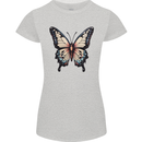 A Stunning Butterfly Womens Petite Cut T-Shirt Sports Grey