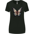 A Stunning Butterfly Womens Wider Cut T-Shirt Black