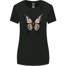 A Stunning Butterfly Womens Wider Cut T-Shirt Black