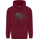 A Tarantula Spider Childrens Kids Hoodie Maroon