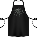 A Tarantula Spider Cotton Apron 100% Organic Black