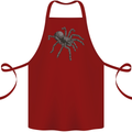 A Tarantula Spider Cotton Apron 100% Organic Maroon