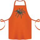 A Tarantula Spider Cotton Apron 100% Organic Orange
