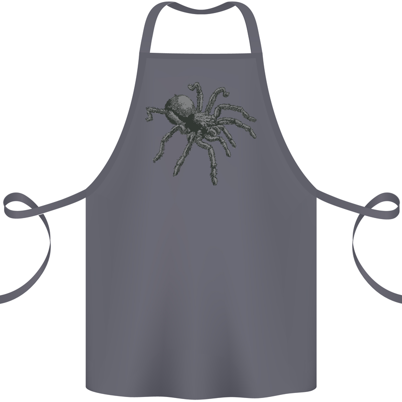 A Tarantula Spider Cotton Apron 100% Organic Steel