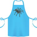 A Tarantula Spider Cotton Apron 100% Organic Turquoise