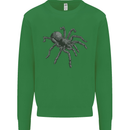 A Tarantula Spider Kids Sweatshirt Jumper Irish Green