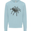 A Tarantula Spider Kids Sweatshirt Jumper Light Blue