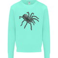 A Tarantula Spider Kids Sweatshirt Jumper Peppermint