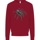 A Tarantula Spider Kids Sweatshirt Jumper Red