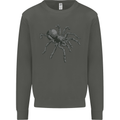 A Tarantula Spider Kids Sweatshirt Jumper Storm Grey