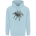 A Tarantula Spider Mens 80% Cotton Hoodie Light Blue