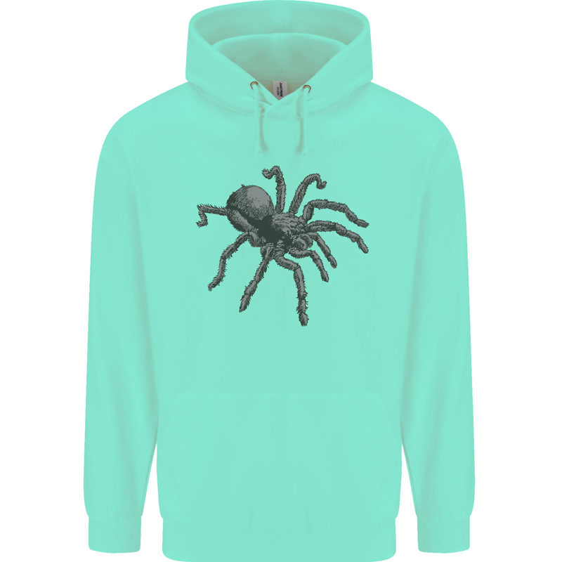 A Tarantula Spider Mens 80% Cotton Hoodie Peppermint