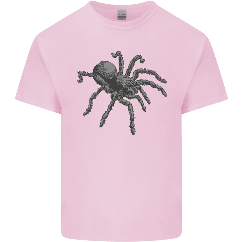 A Tarantula Spider Mens Cotton T-Shirt Tee Top Light Pink