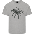 A Tarantula Spider Mens Cotton T-Shirt Tee Top Sports Grey