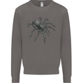 A Tarantula Spider Mens Sweatshirt Jumper Charcoal