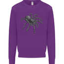A Tarantula Spider Mens Sweatshirt Jumper Purple